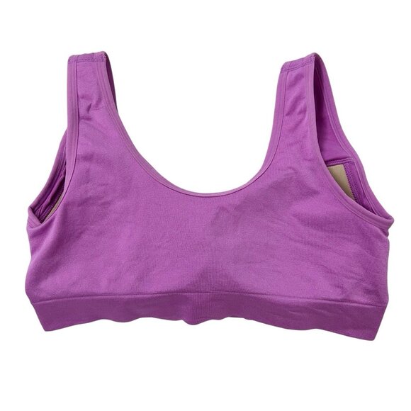 Jockey Seamfree Back Smoothing Bralette Lot Size Large Molded Cups Wireless Bra - Picture 5 of 9